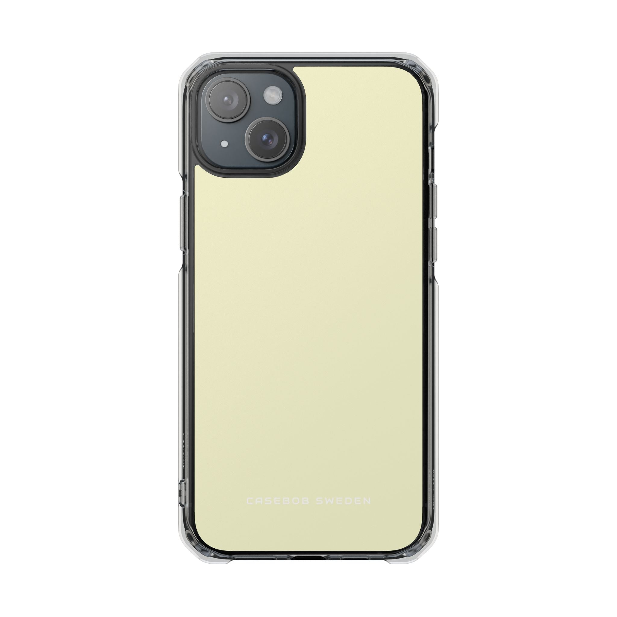 Light Golden Rod Yellow iPhone 15 - Clear Impact Phone Case