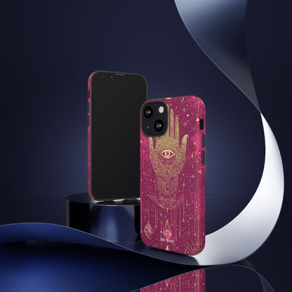 Mystical Hands Glowing - iPhone Case