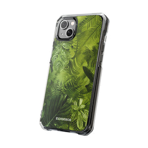 Pantone Greene Design | Handyhülle für iPhone (Clear Impact Case – magnetisch)