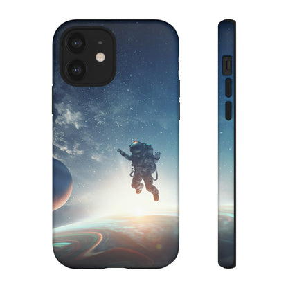 Astronaut Freefloat in Space - Protective Phone Case