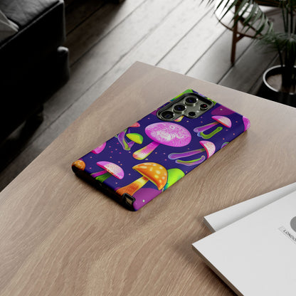 Neon Mushroom Dreams - Samsung Case