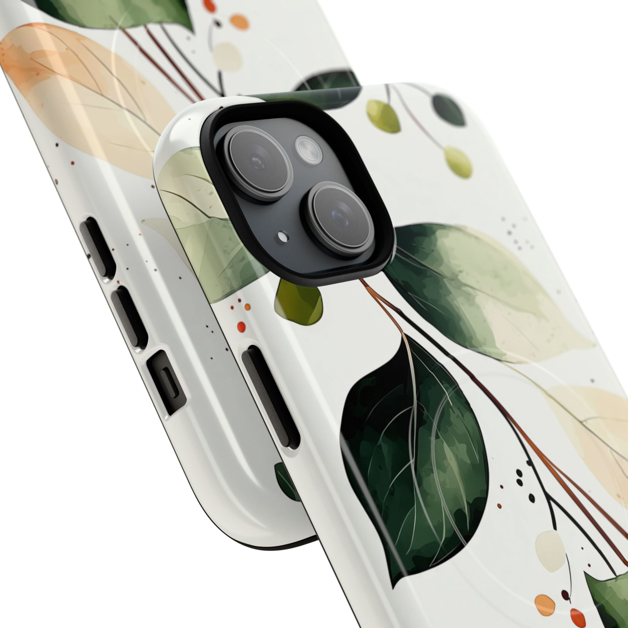 Greenberry Branch iPhone 15 Plus Case - Tough+