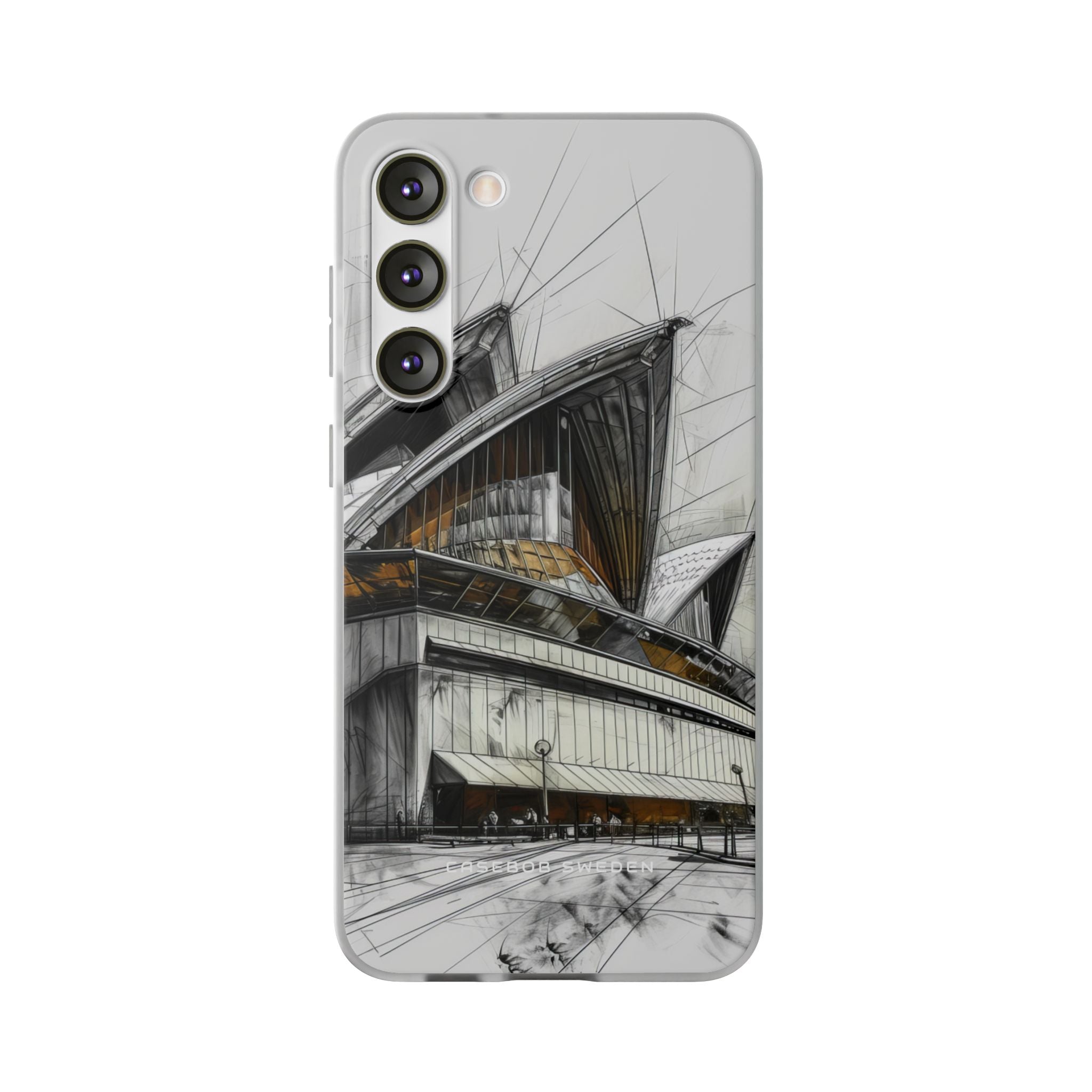 Architectural Curves in Line Formation Samsung S23 - Flexi Phone Case