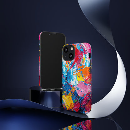 Painterly Spectrum Charm - Protective Phone Case