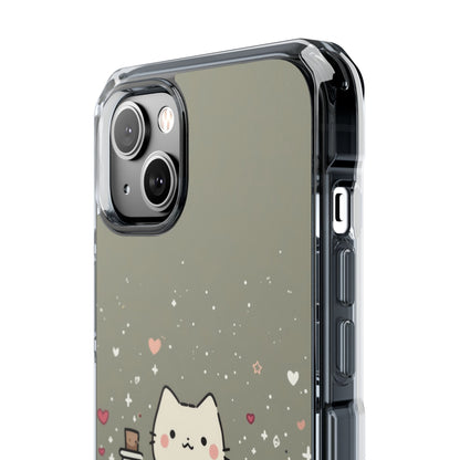 Cat Explores Potions iPhone Case - Impact