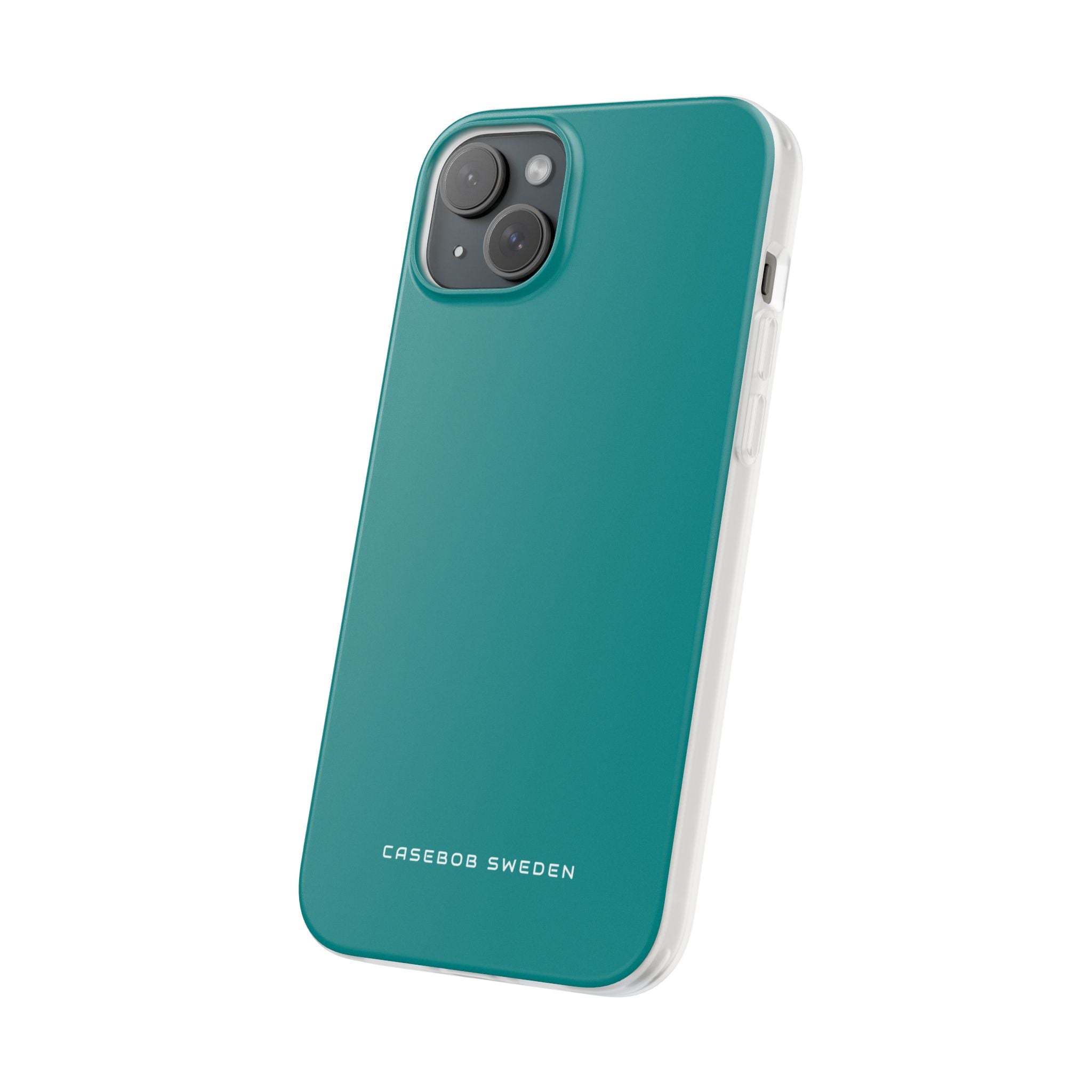 Dark Cyan iPhone 15 - Flexi Phone Case