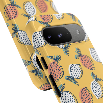 Lemons Dance Playfully - Google Pixel Case