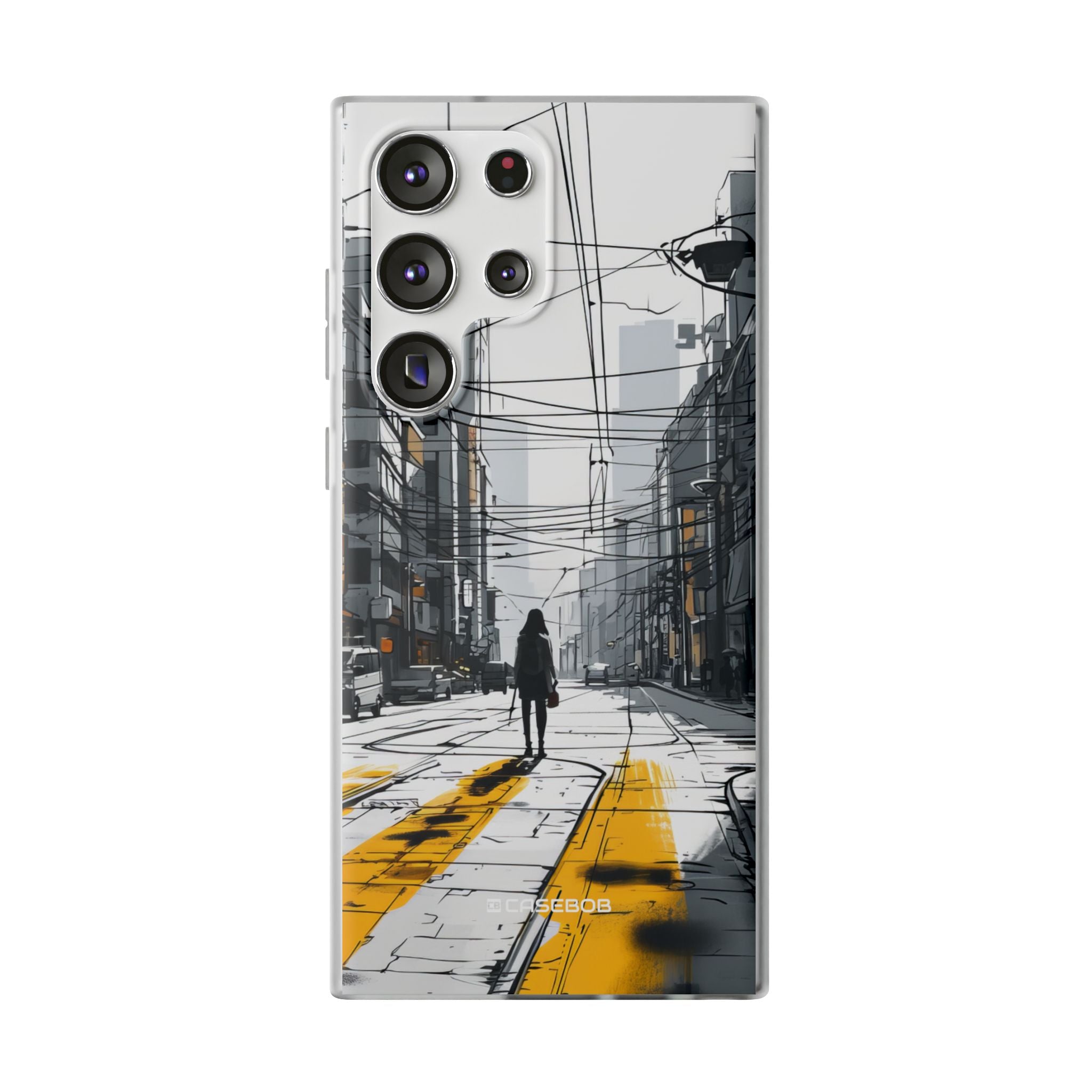 Urban Solitude | Flexible Phone Case for Samsung Galaxy