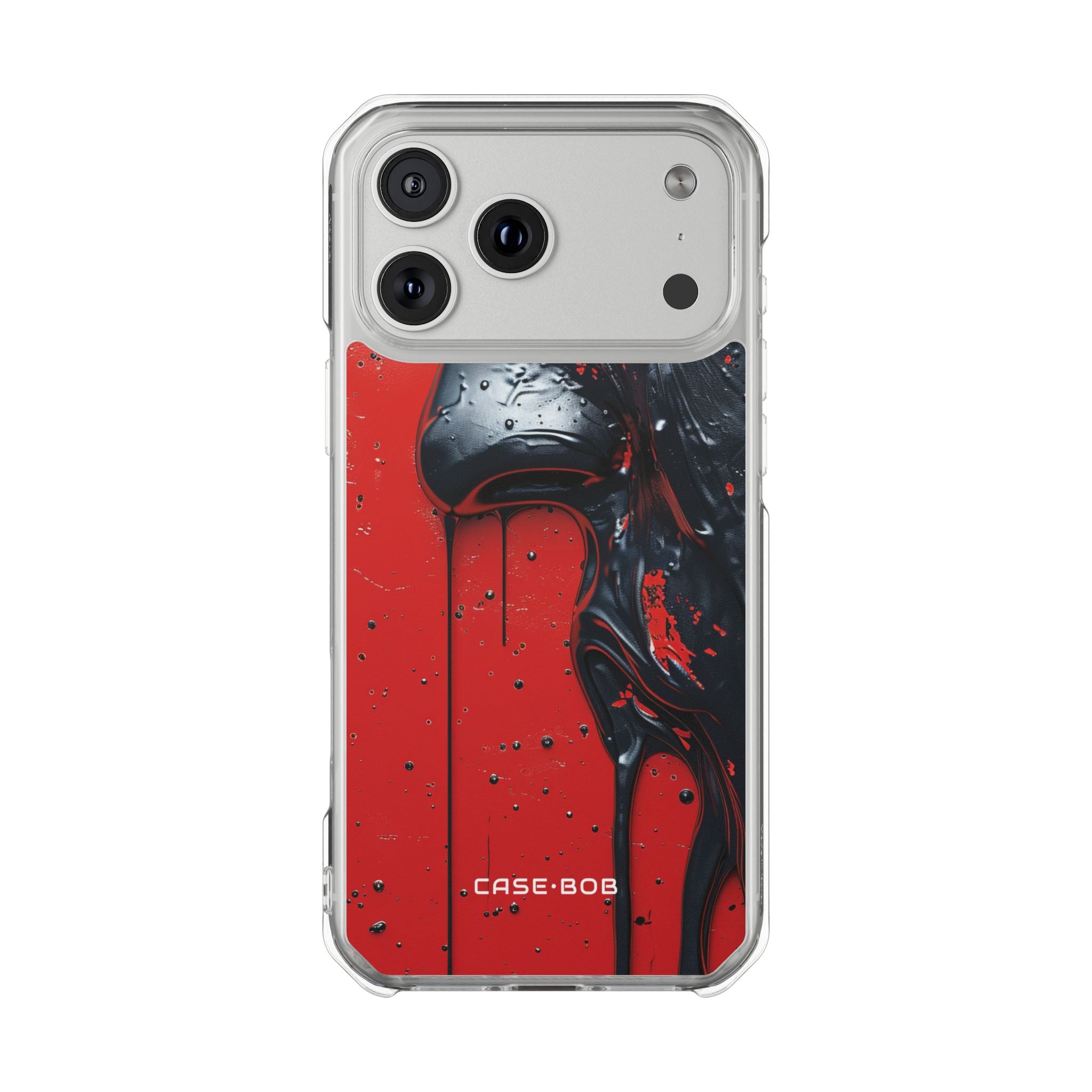 Black Profile Drip iPhone 17 Pro Max Case - Impact