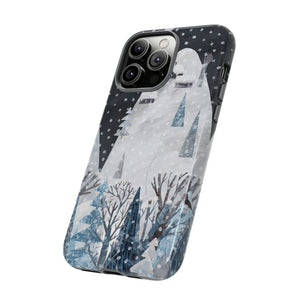 Cute Winter Landscape - Protective Phone Case