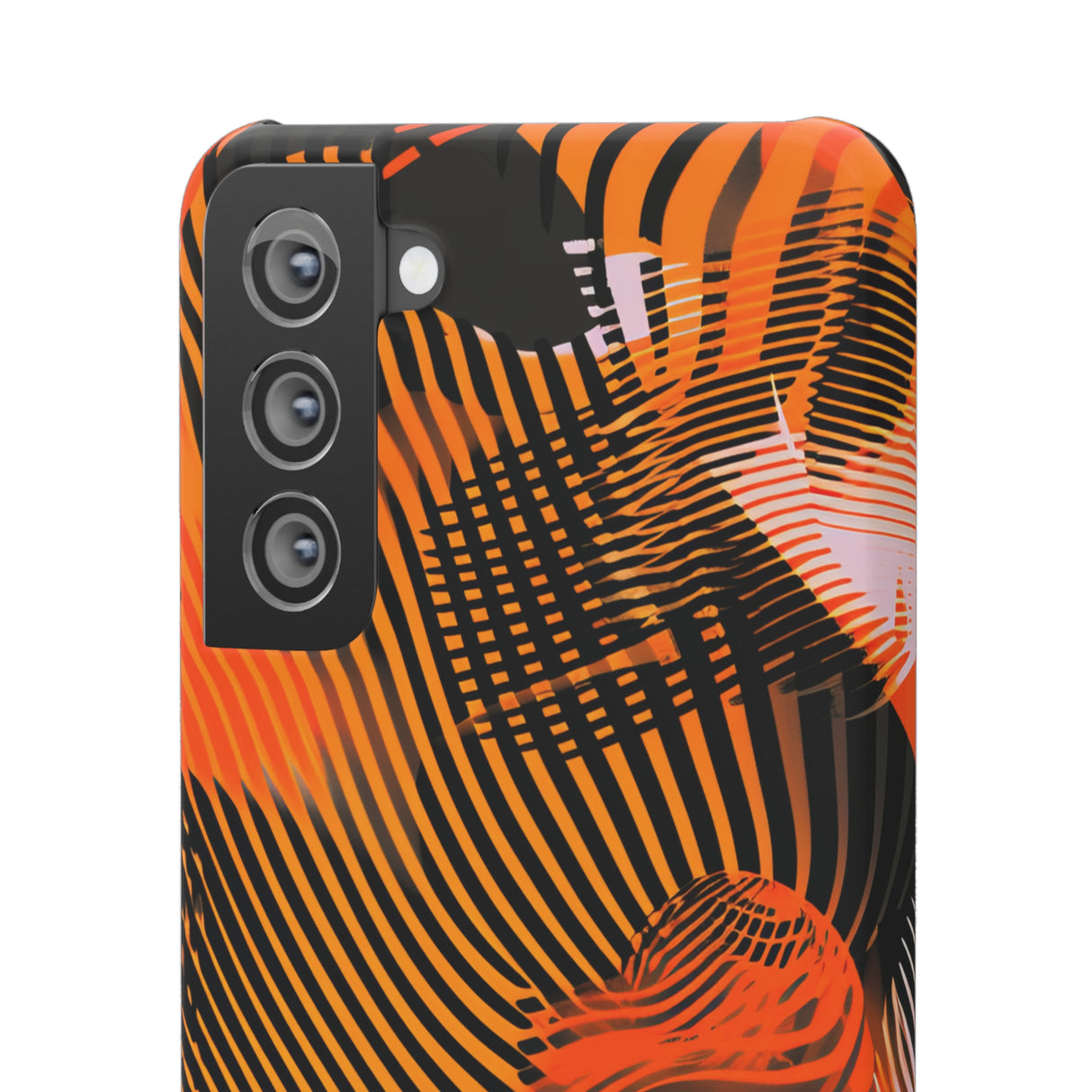 Pantone Tangerine Design | Handyhülle für Samsung (Slim Case)