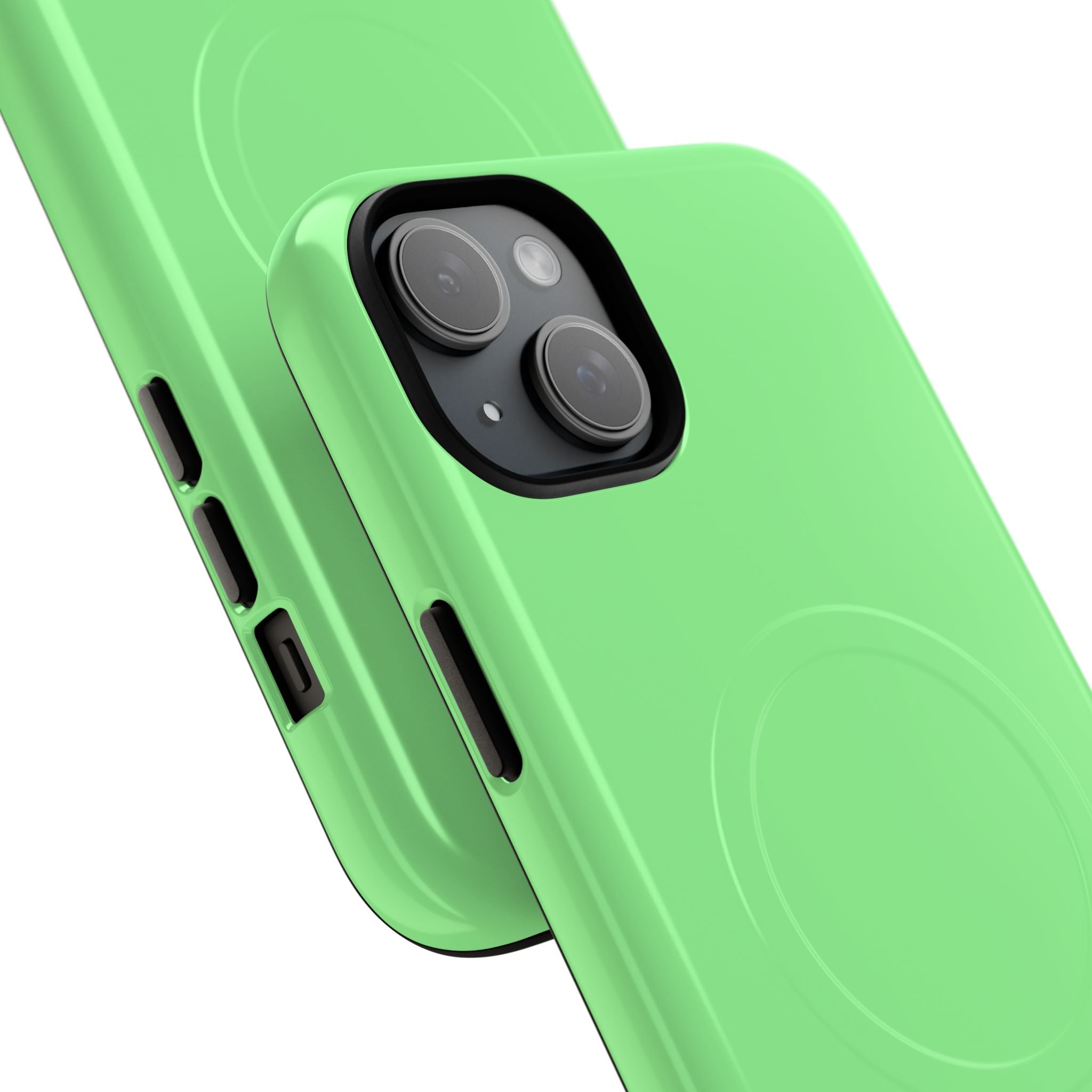 Pale Green iPhone 15 | Tough+ Phone Case