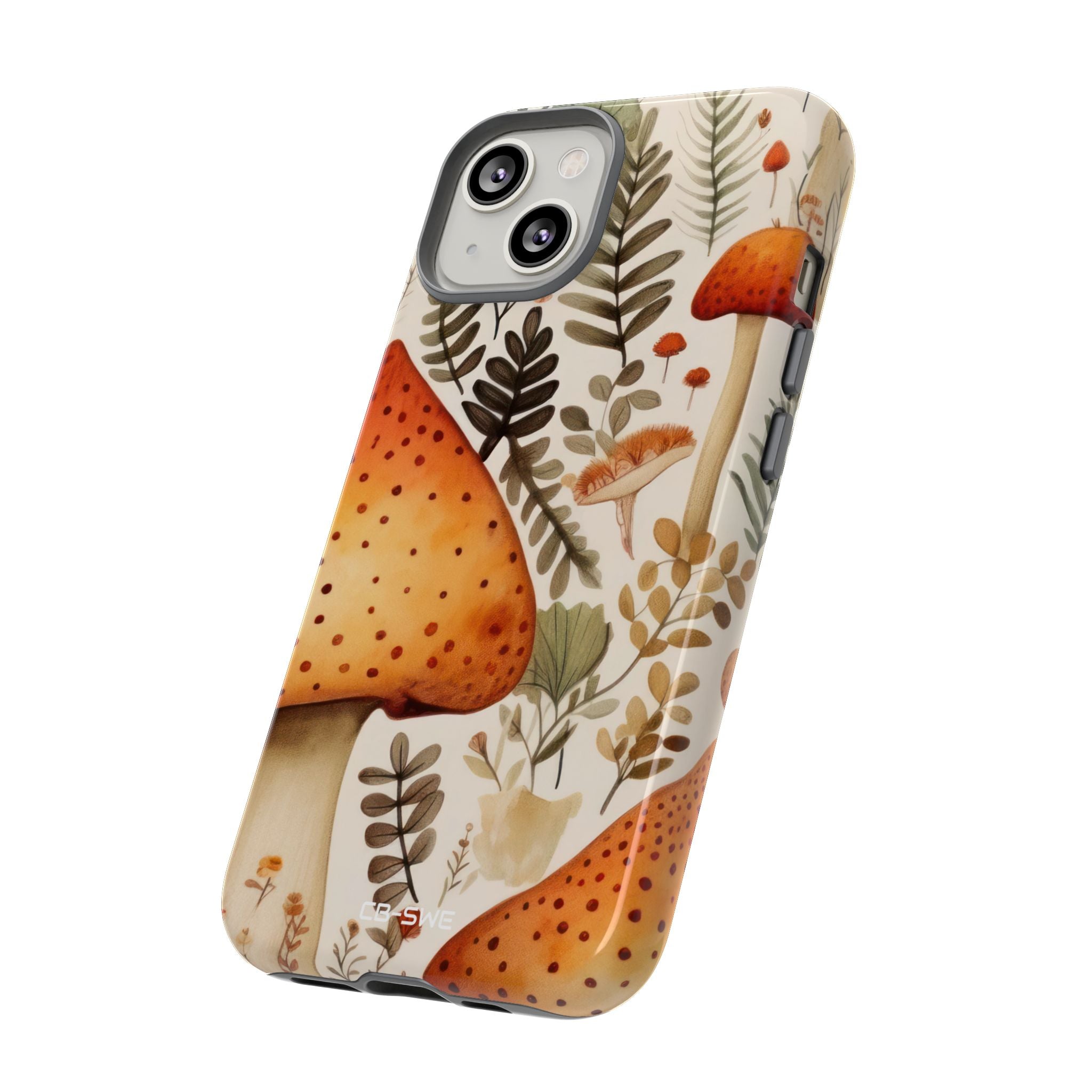 Mushrooms Sprout Cheerfully - iPhone Case