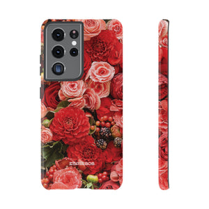 Blumenwand | Handyhülle für Samsung