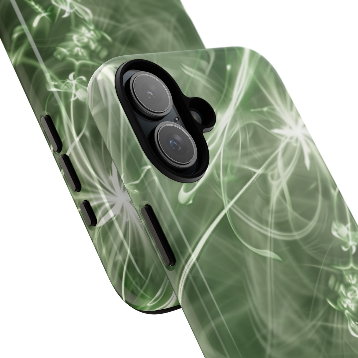 Ethereal Green Flow Art - for iPhone 16