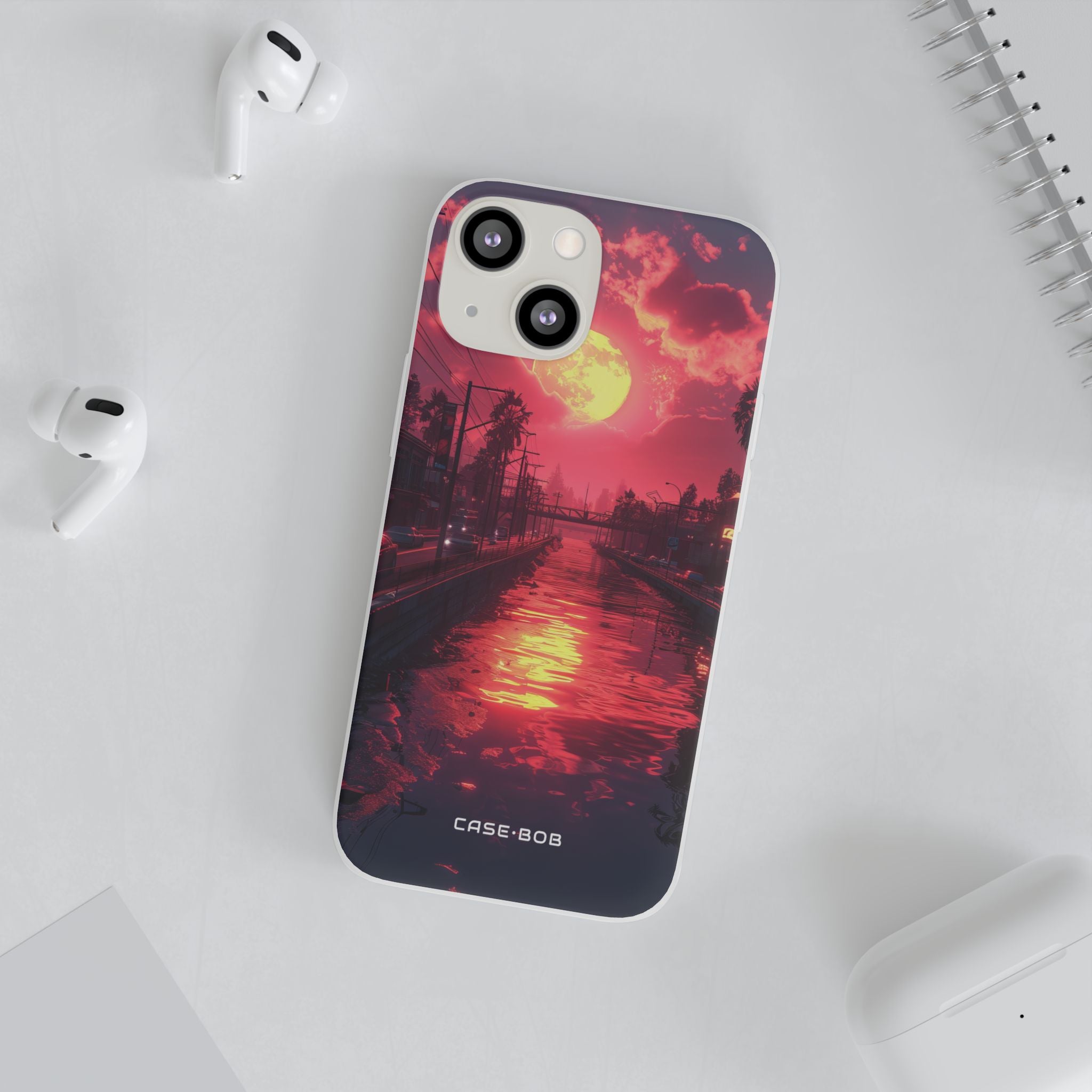 Luminous Moonlight iPhone 13 mini Case - Soft