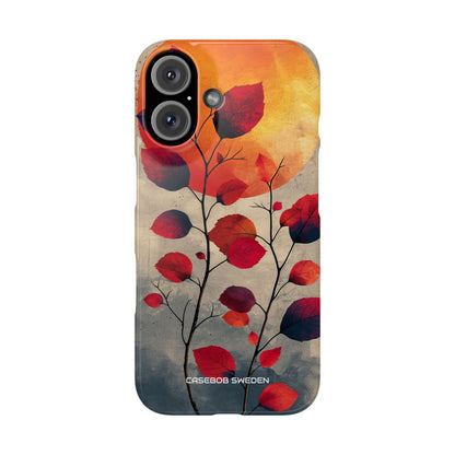 Sunlit Branch - Slim iPhone 16 Phone Case