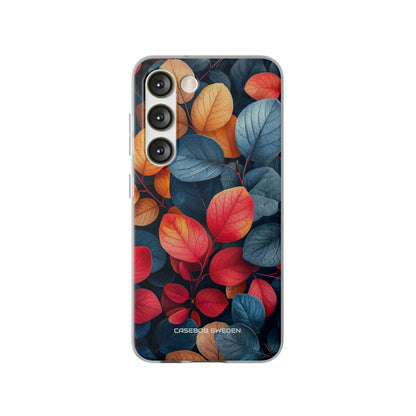 Vibrant Nature Leaves - Flexi Samsung S23 Phone Case