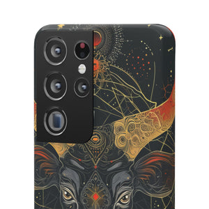 Celestial Taurus Mystique | Slim Phone Case for Samsung