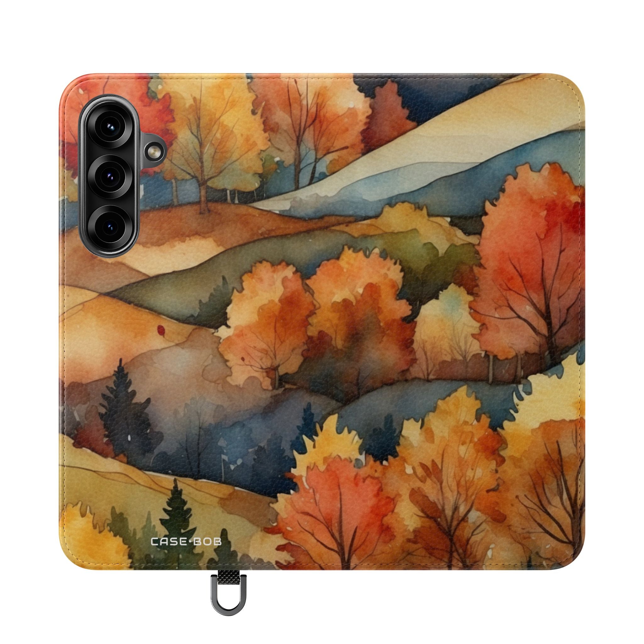 Syksyn katos - Samsung S25+ Case - lompakkotyyppinen