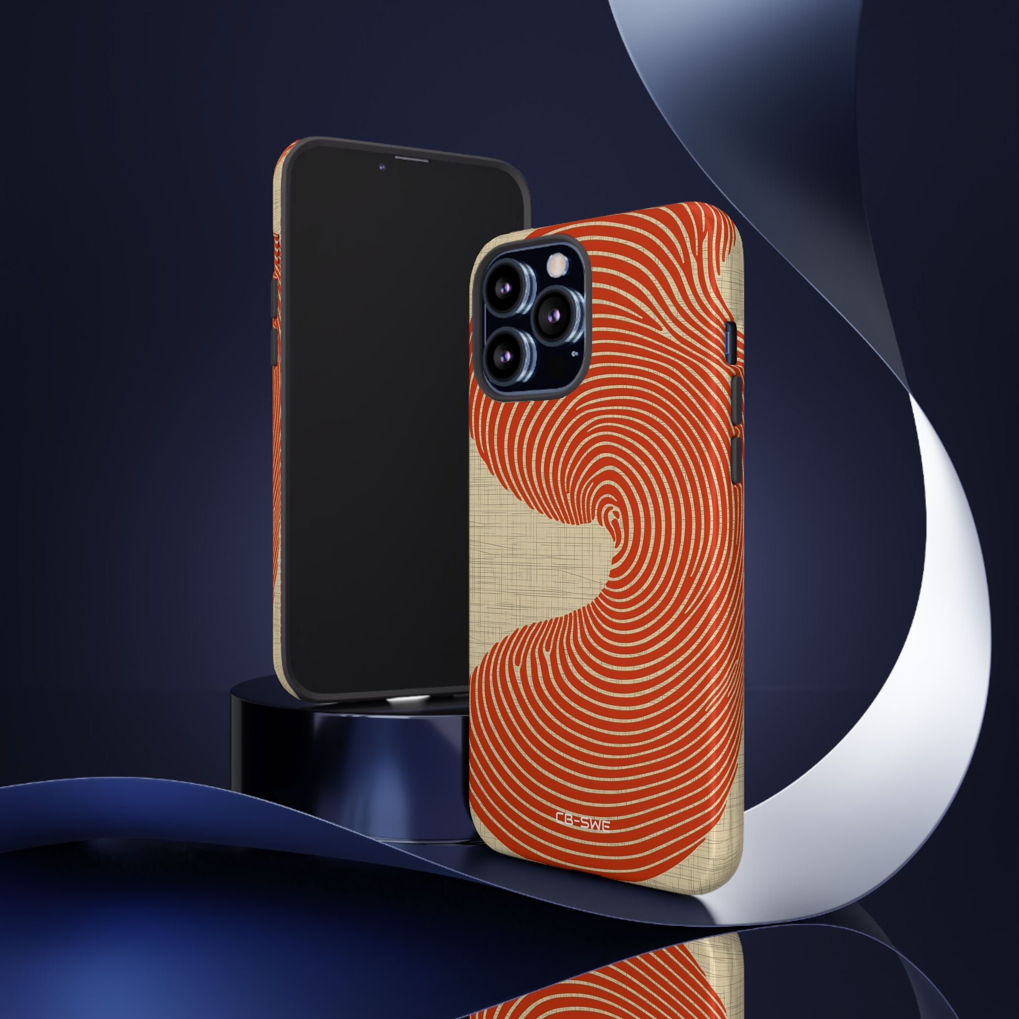 Warm Curves Dance - iPhone Case