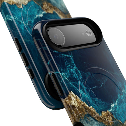 Jagged Gold Split iPhone 17 Air Case - Tough+