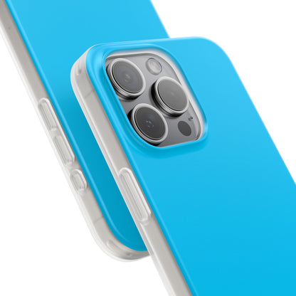 Vivid Sky Blue | Phone Case for iPhone (Flexible Case)