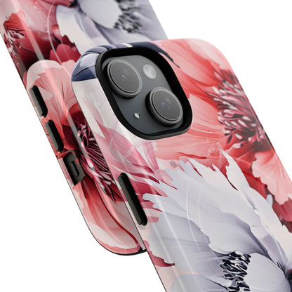 Coral Bloom iPhone 15 Case - Tough+