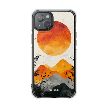Sun Illuminates Mountains iPhone Case - Impact