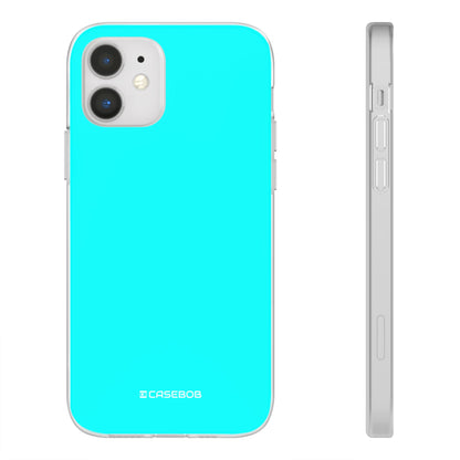 Aqua Blue | Phone Case for iPhone (Flexible Case)