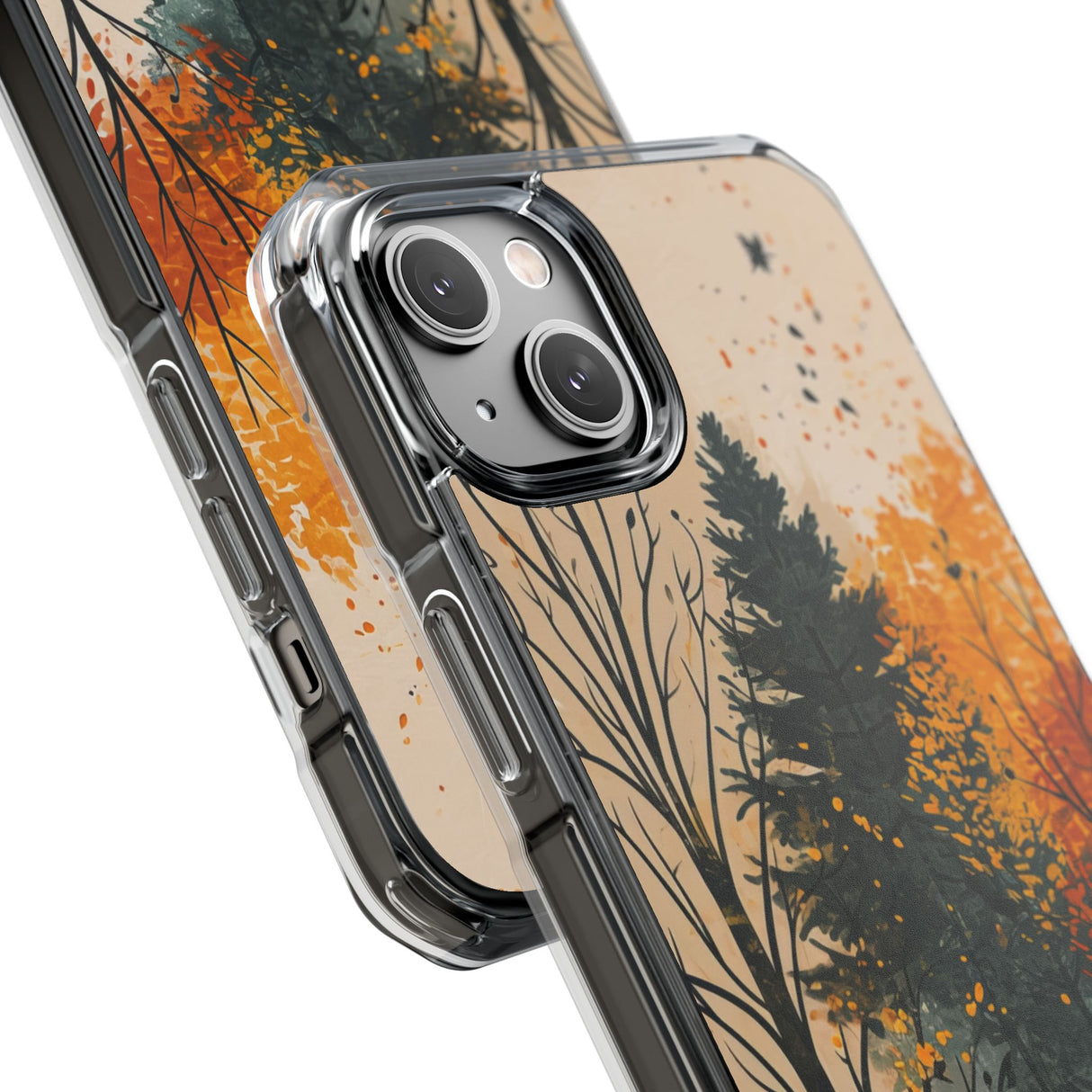 Autumnal Whispers - Phone Case for iPhone (Clear Impact - Magnetic)