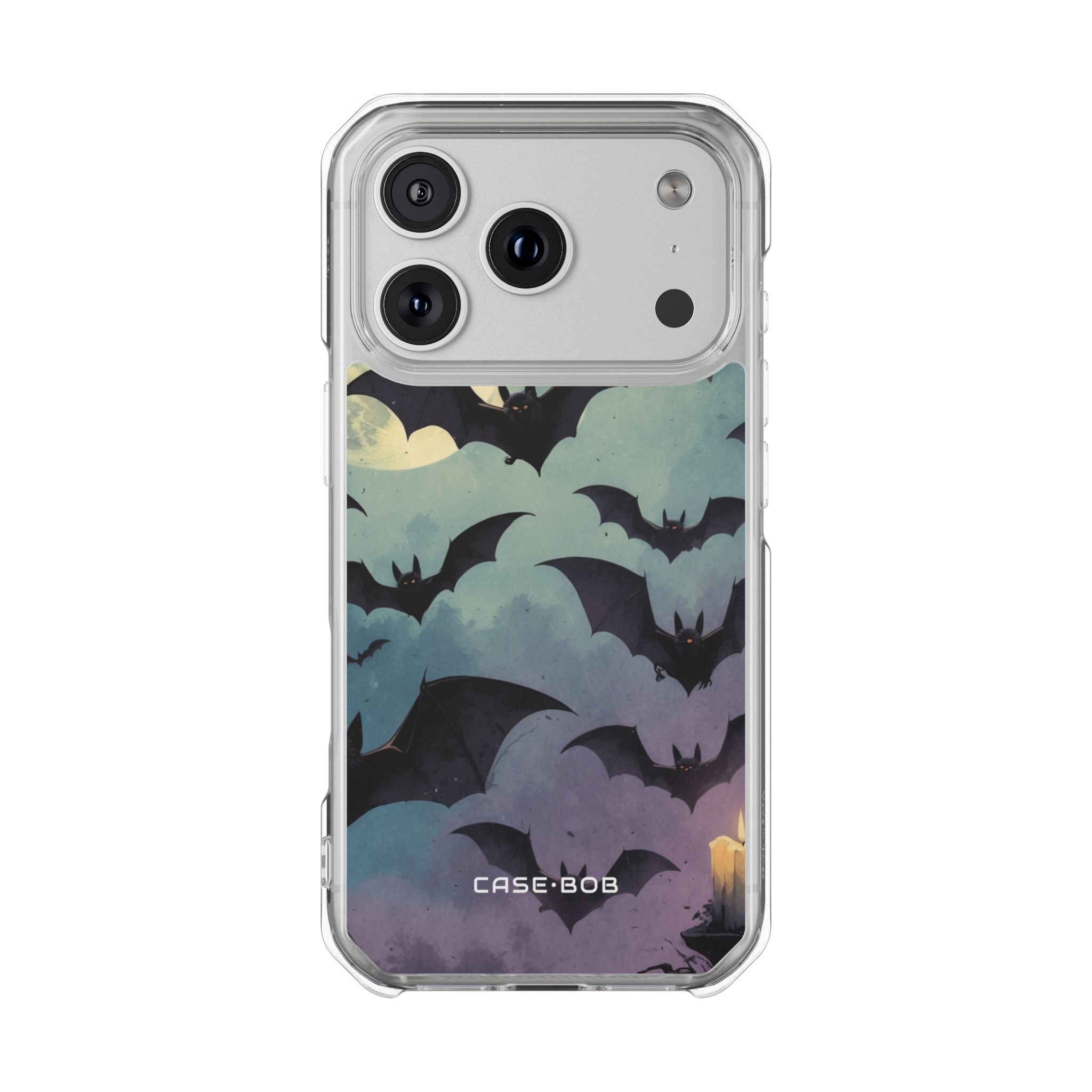 Glowing Bat Flight iPhone 17 Pro Case - Impact