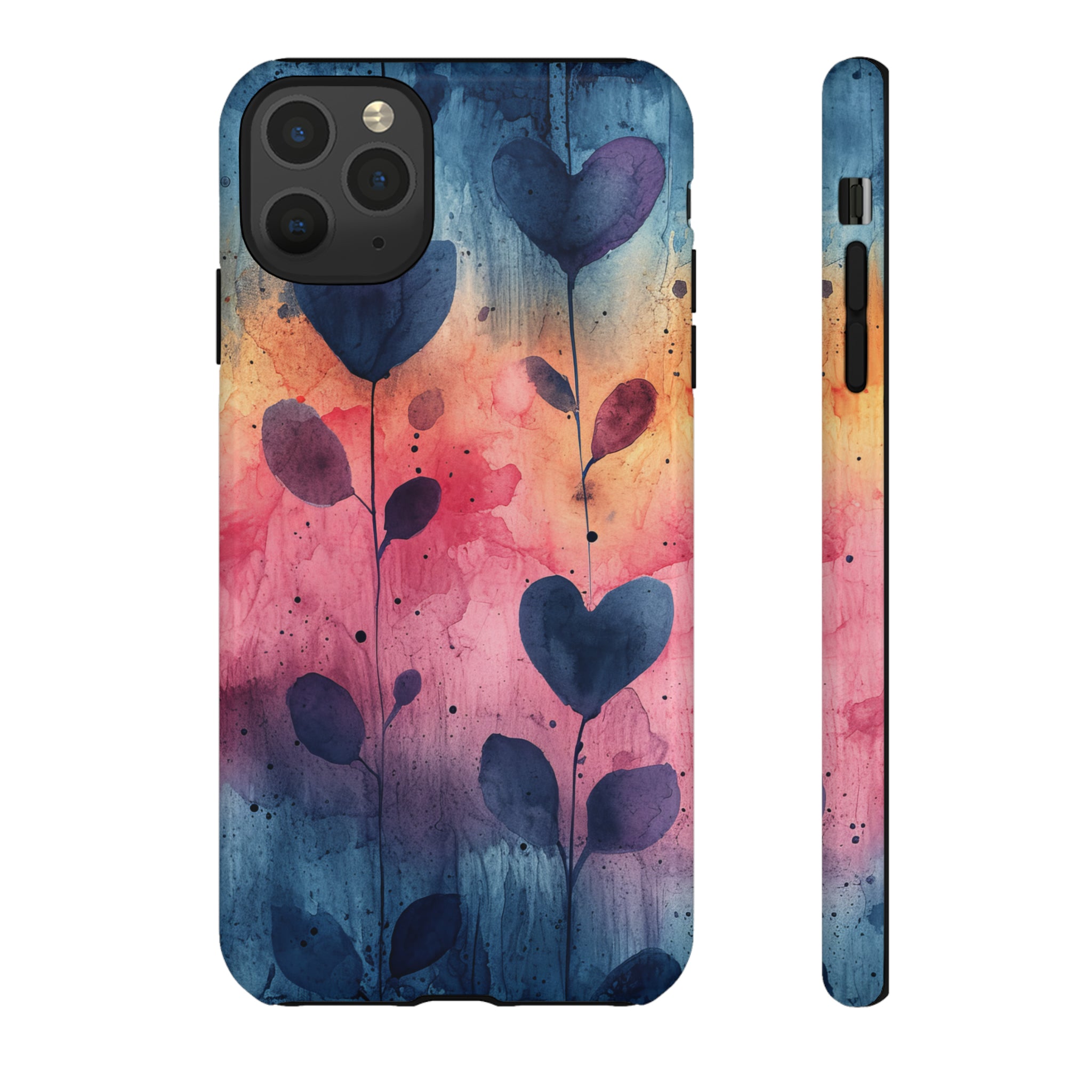 Heartfelt Pastel Mosaic - Protective Phone Case