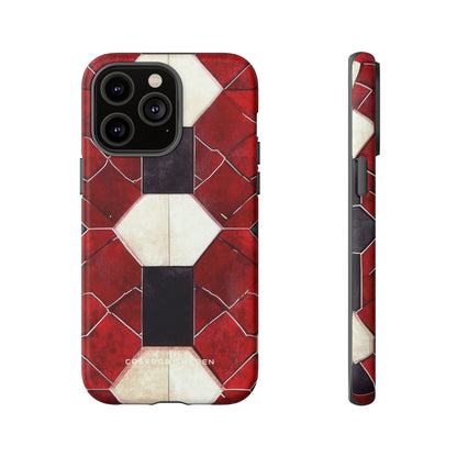 Gothic Hexagon Symmetry iPhone 14 - Tough Phone Case