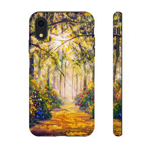 Sunny forest - Protective Phone Case