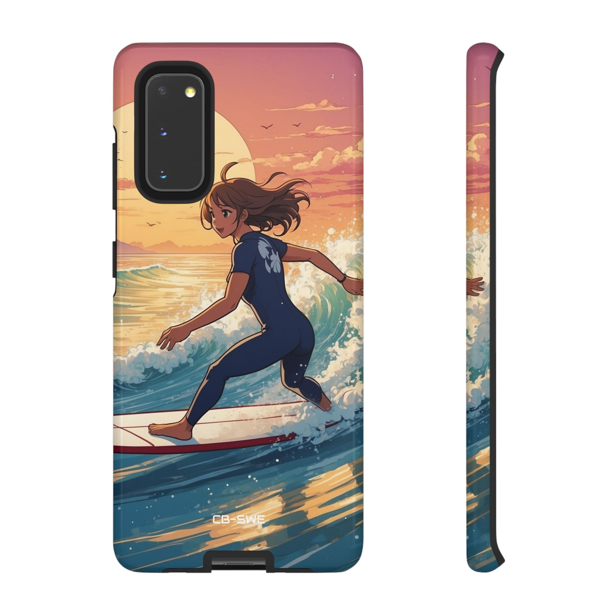 Surfing Into Sunset - Samsung Case