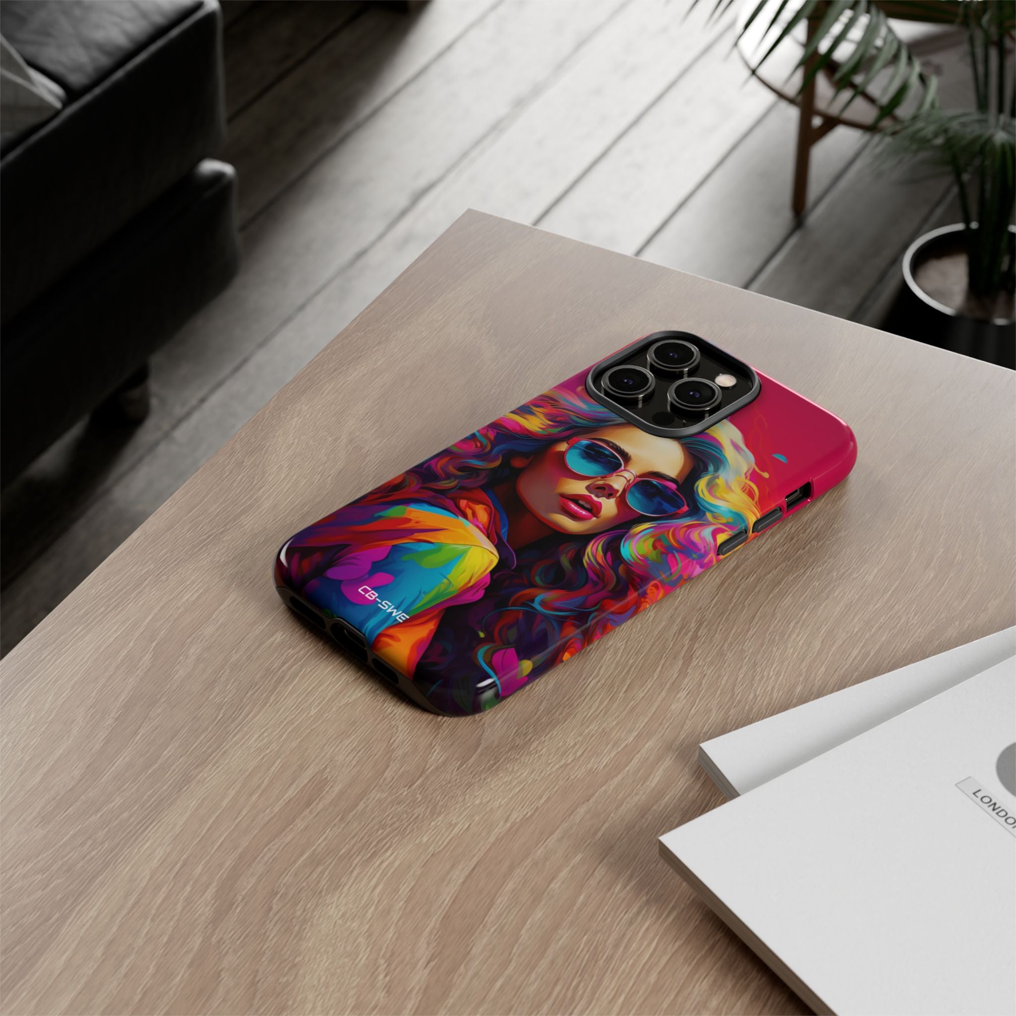 Surreal Color Fusion - iPhone Case