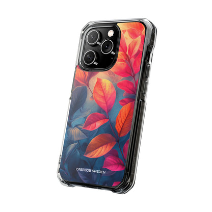 Red Blue Nature - Clear Impact iPhone 14 Phone Case