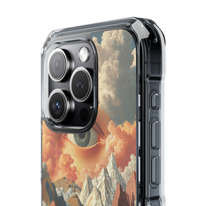 Eye Reflects Mountains iPhone Case - Impact