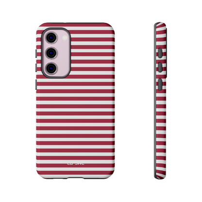 Red Stripes Wrap - Samsung Case