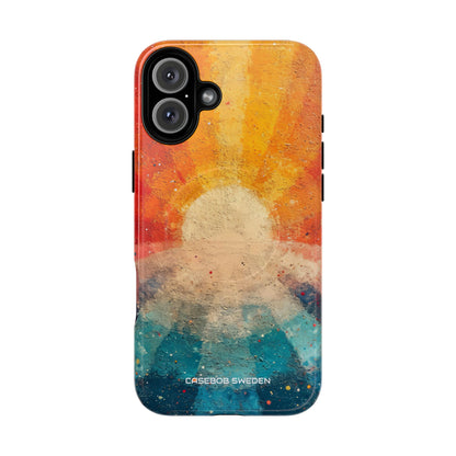 Sunburst Energy - Tough + MagSafe® iPhone 16 Phone Case