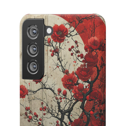 Zen Blossoms in Moonlight Samsung S21 - Slim Phone Case