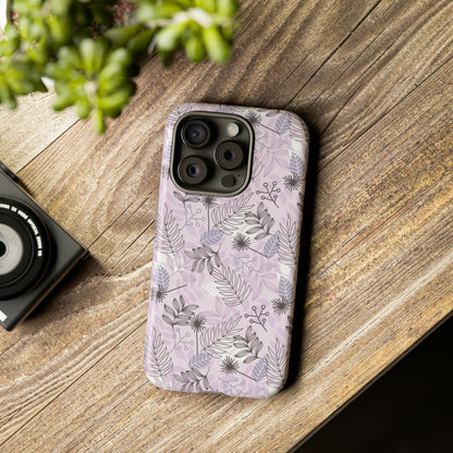 Purple Leaf - Protective Phone Case