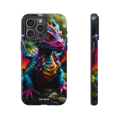 Friendly Dragon Smiles - iPhone Case