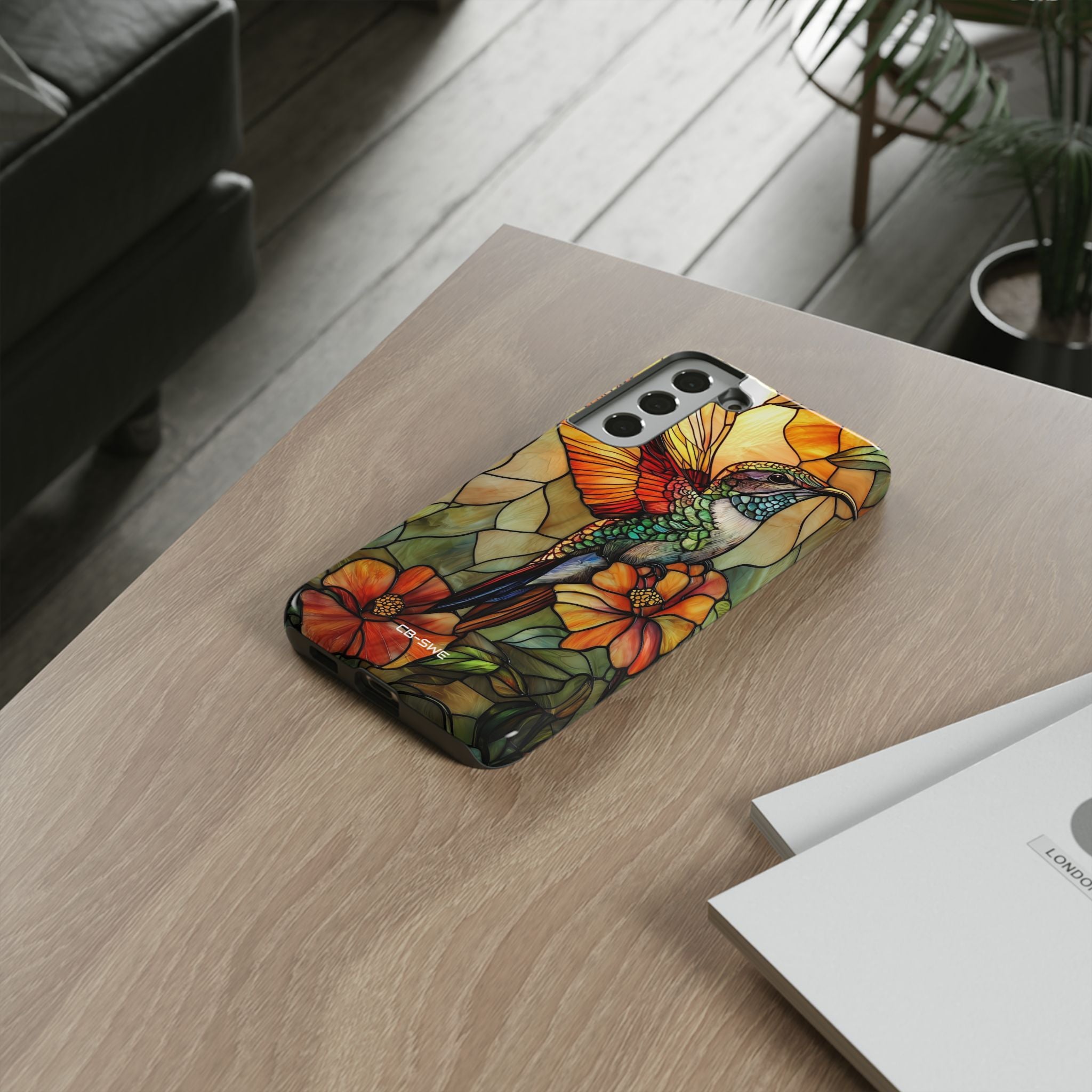 Hummingbird Dances Among Flowers - Samsung Case