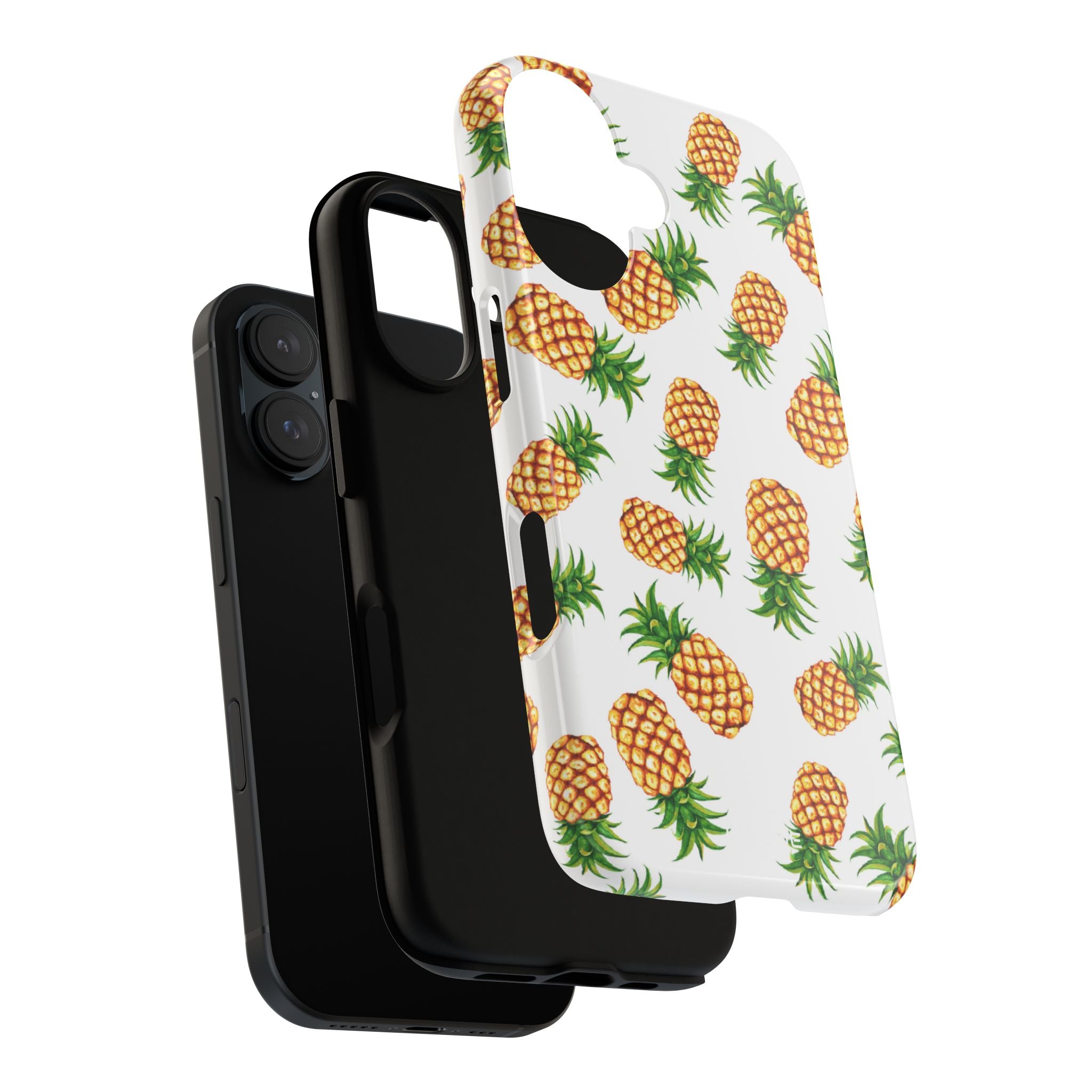 Pineapples Dance Joyfully - iPhone Case