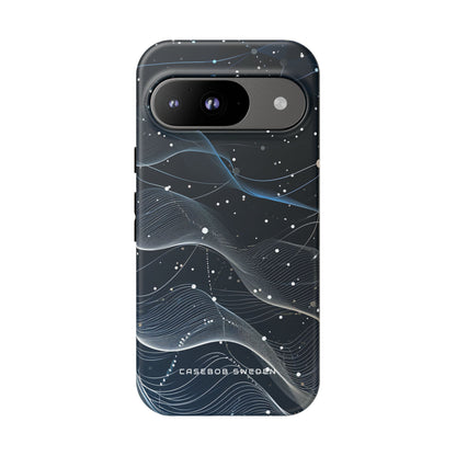 Cosmic Gradient Waves Google Pixel 9 - Tough Phone Case