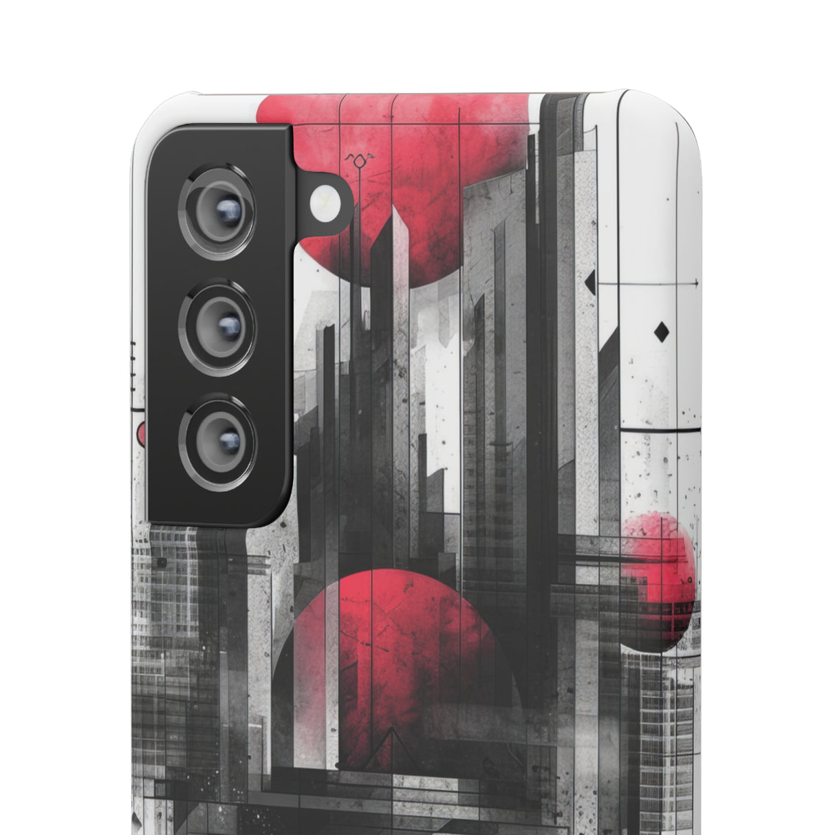 Cyber Gridscape | Slim Phone Case for Samsung