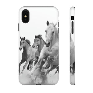 Galloping Horses - Protective Phone Case