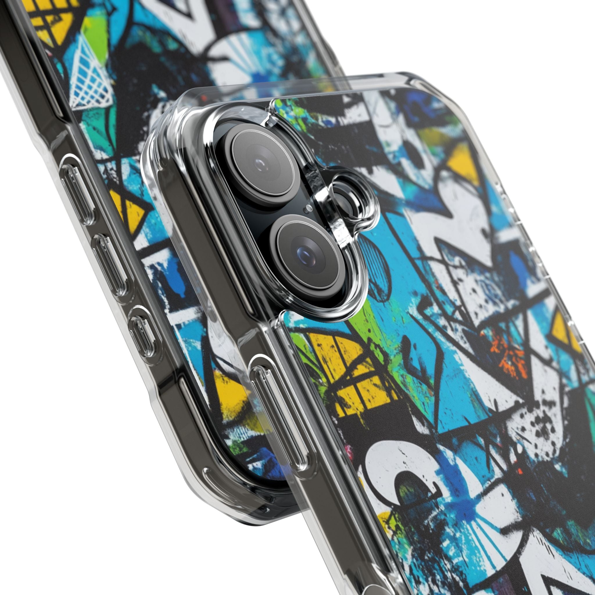 White Ripple Drift iPhone 16 Case - Impact